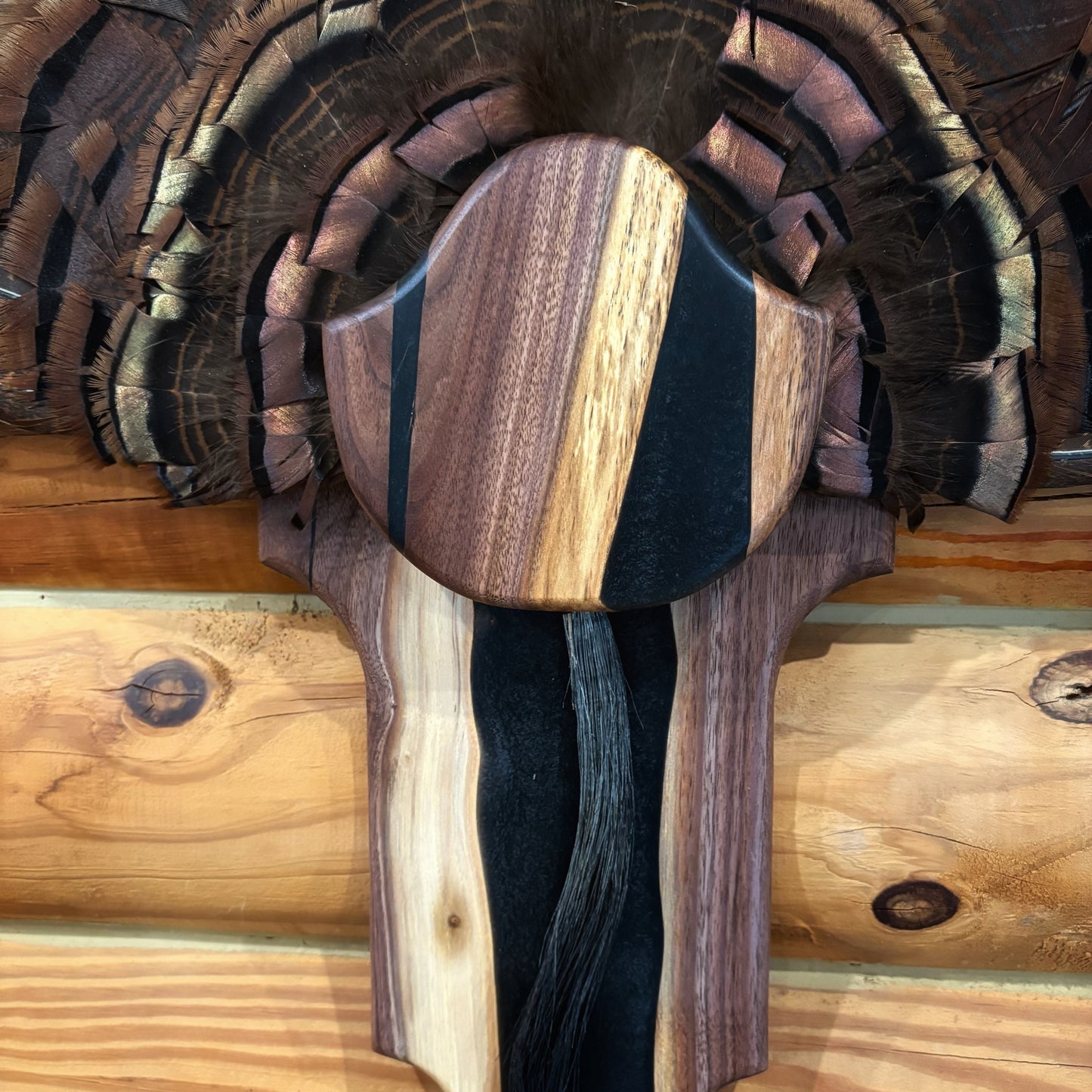 Epoxy Turkey Fan Plaque