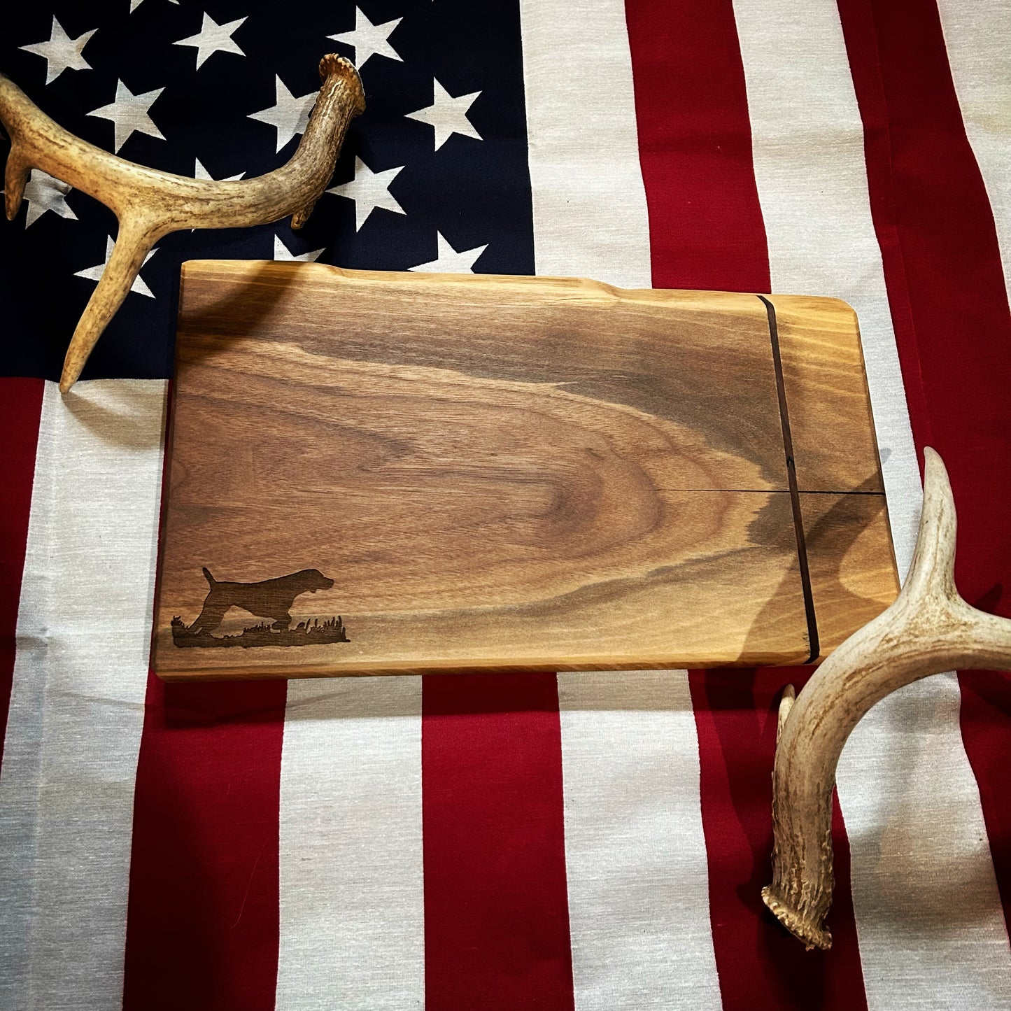 Pointer Walnut Cutting Board