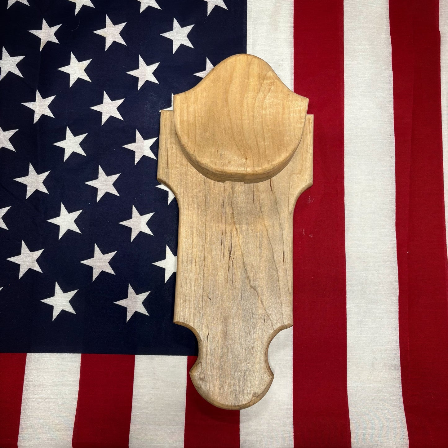 Maple Turkey Fan and Beard Plaques