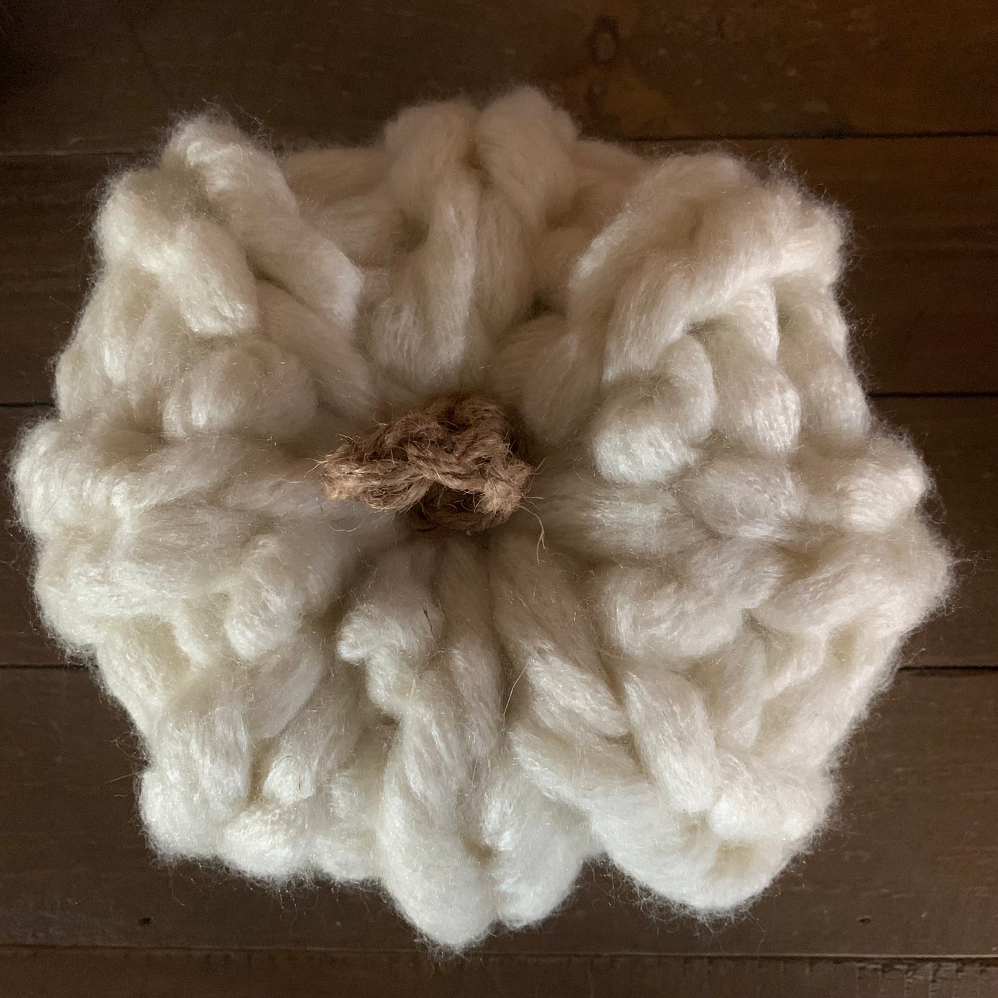 Decorative Yarn Pumpkin