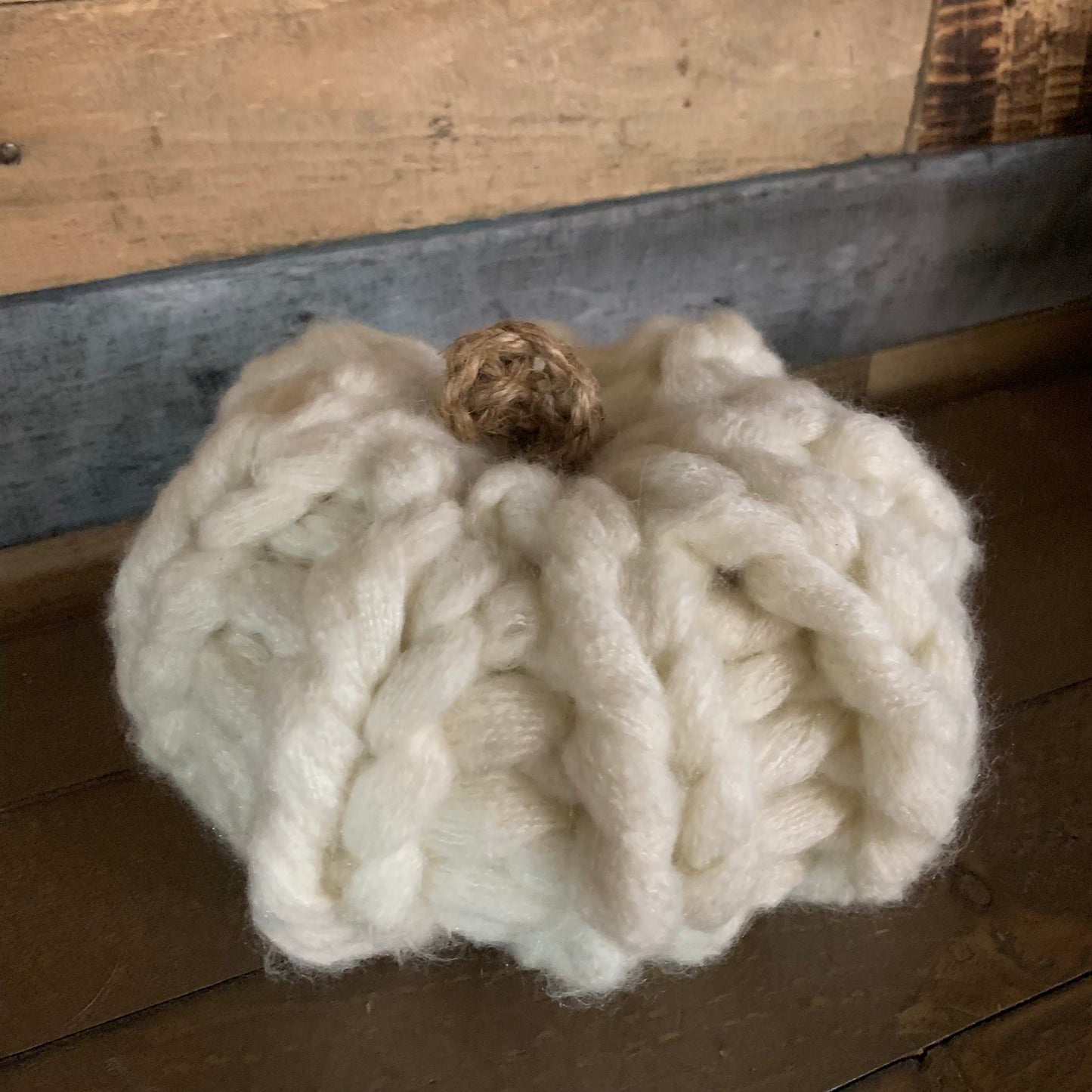 Decorative Yarn Pumpkin