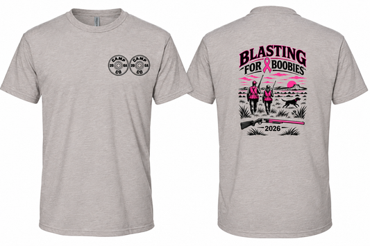 Blasting for Boobies 2026 – Upland Pre-Order Tee
