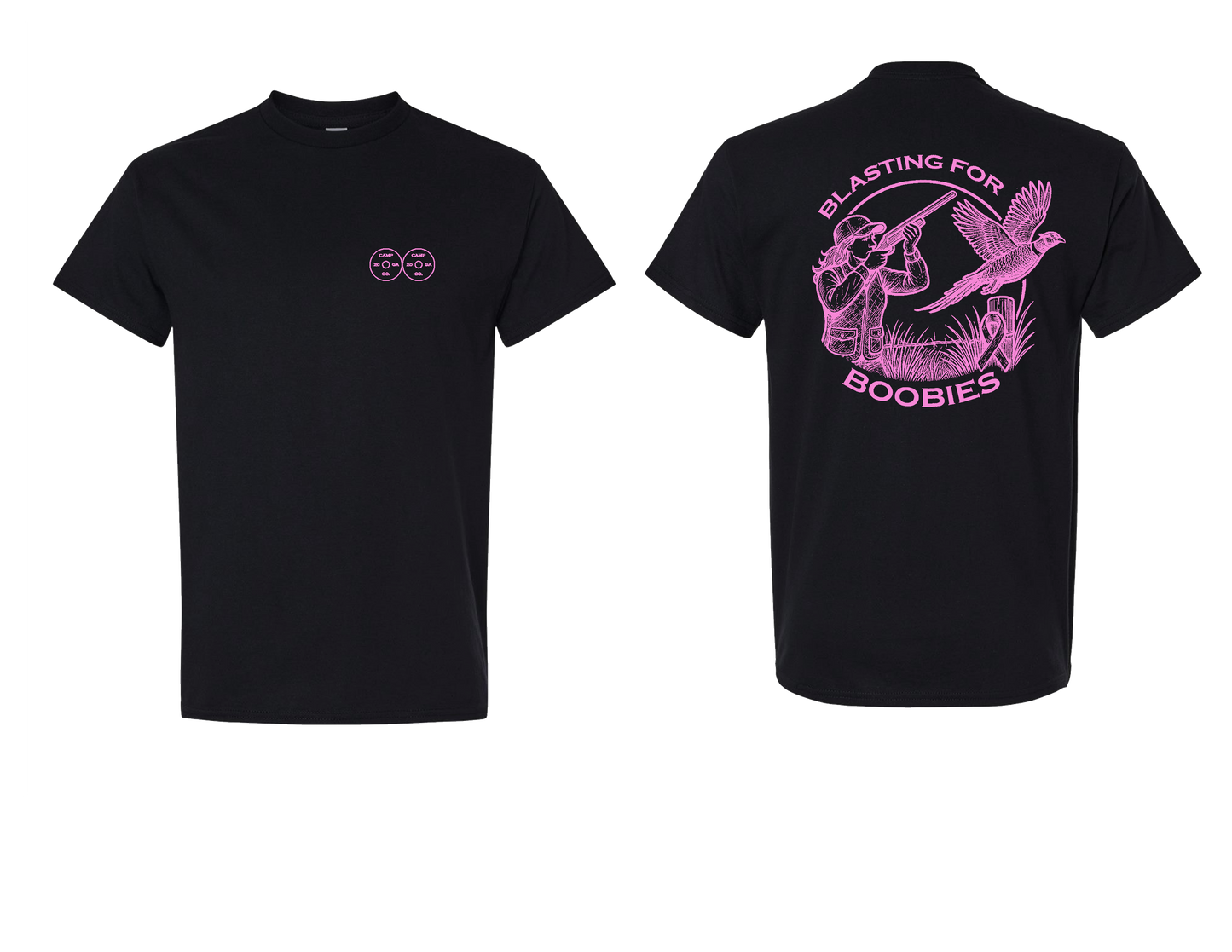 Blasting for Boobies Preorder Tees