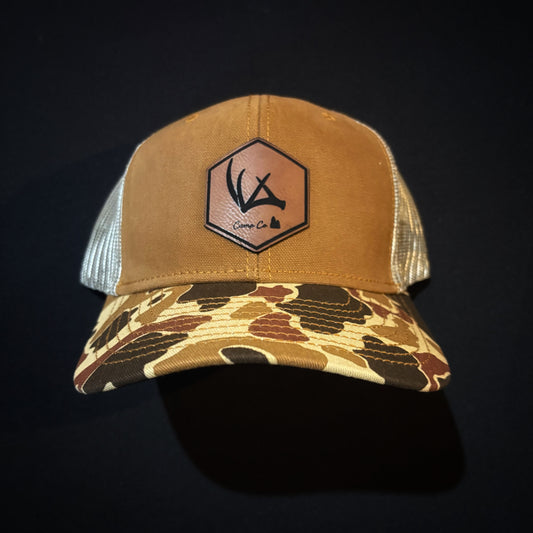 Dri-Duck Brown/Duck Camo Hat