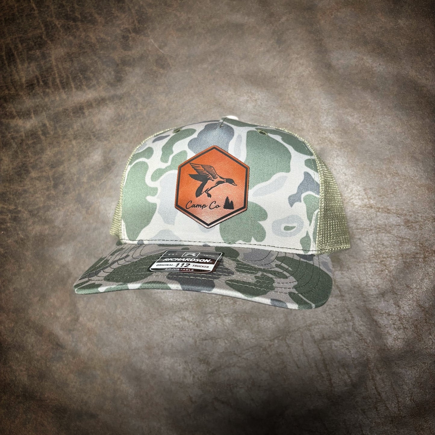 Marsh Duck Camo Patch Hat