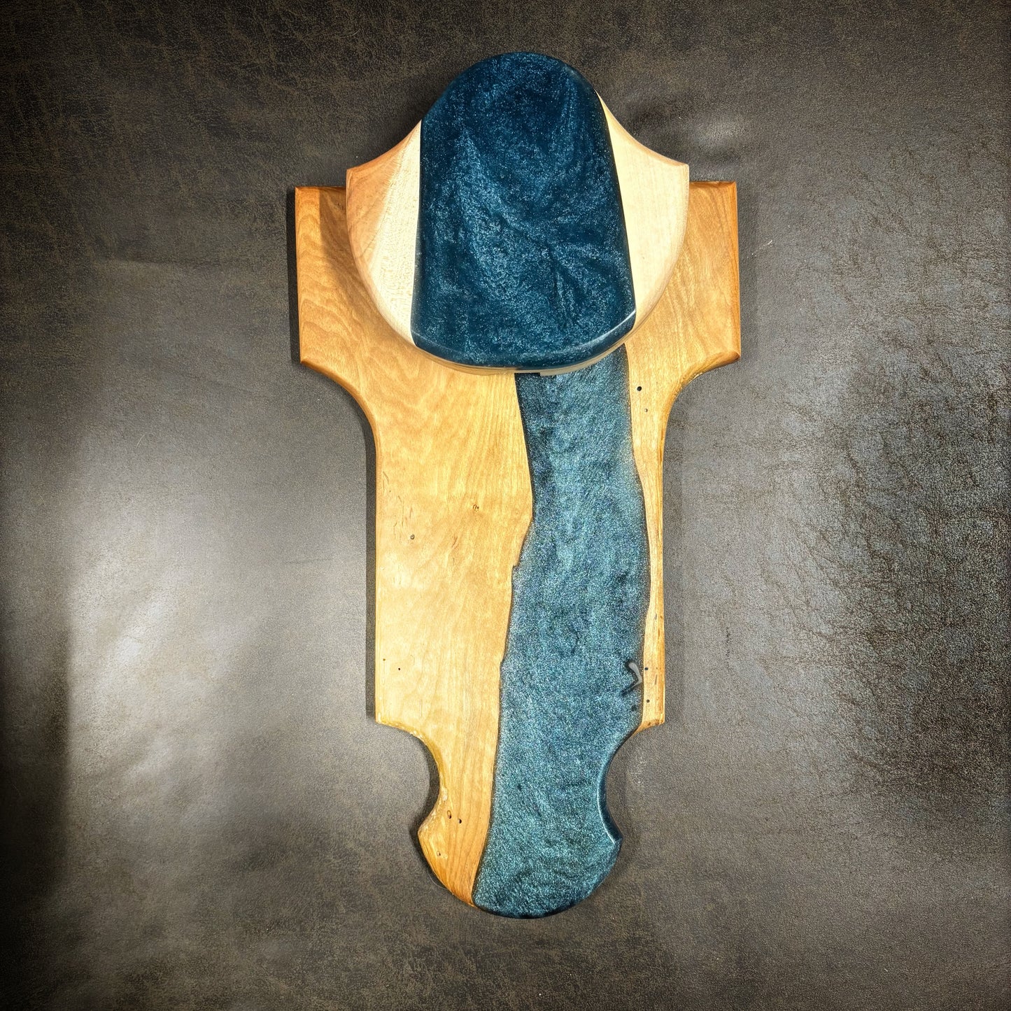 Epoxy Turkey Fan Plaque