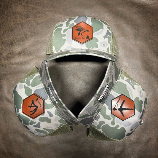 Marsh Duck Camo Patch Hat
