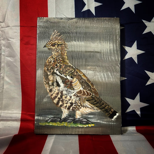 Ruffed Grouse Painting