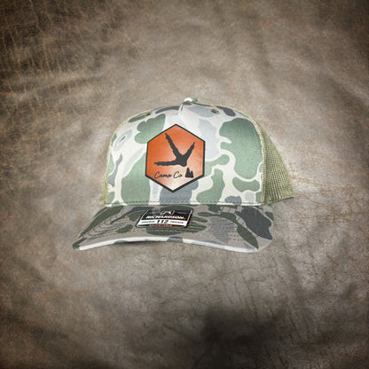 Marsh Duck Camo Patch Hat